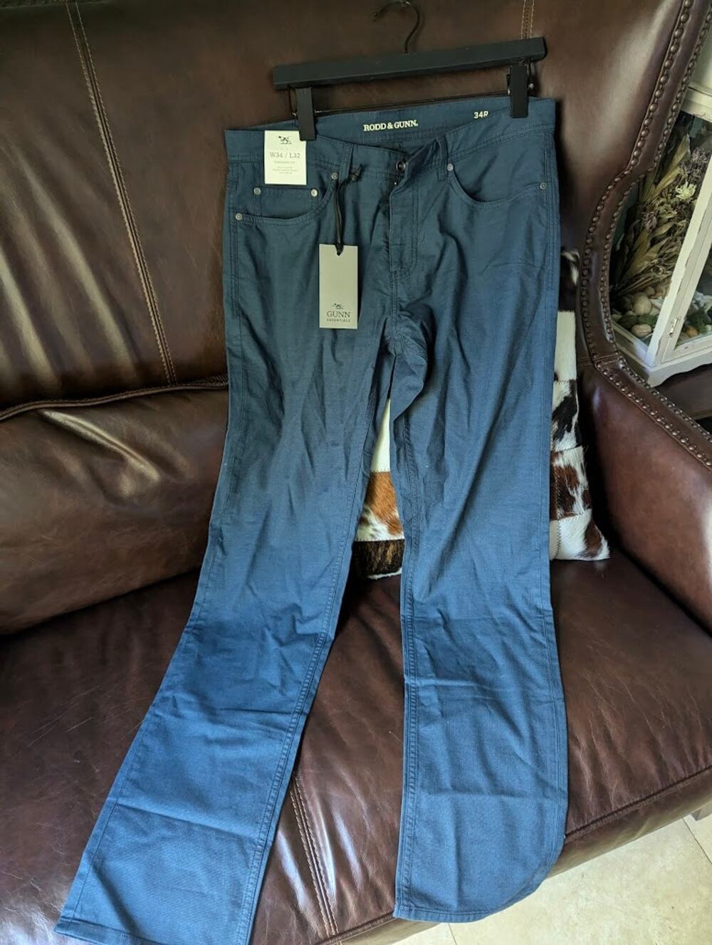 Rodd & Gunn's Gunn Straight Fit Jean BLUESTONE 34x32 REGULAR